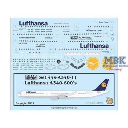 Airbus A340-600 conversion "Lufthansa"