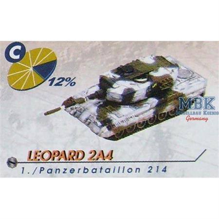 German Pz.Btl. Serie - Leopard 2A4 1./PzBtl 214