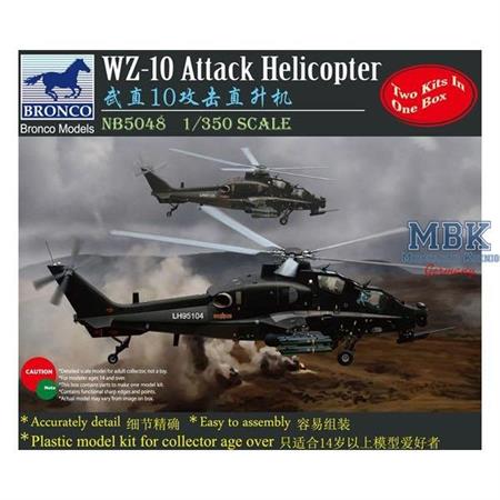 WZ-10 Attack Helicopter (2x Set)