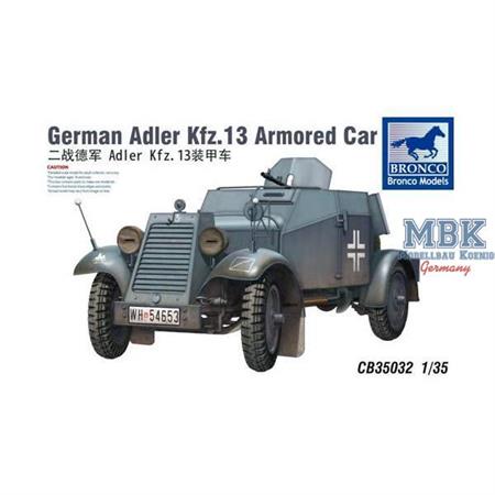 German Adler Kfz. 13 Armored car