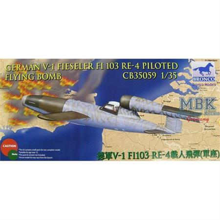 "V1" Fieseler Fi-103 RE-4 Piloted Flying Bomb