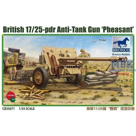 British 17/25 pdr Anti-Tank Gun "Pheasant"