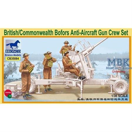British / Commonwealth 40mm Bofors AA-Gun Crew