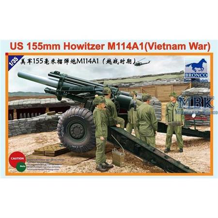 M114A1 155mm US Howitzer (Vietnam War)
