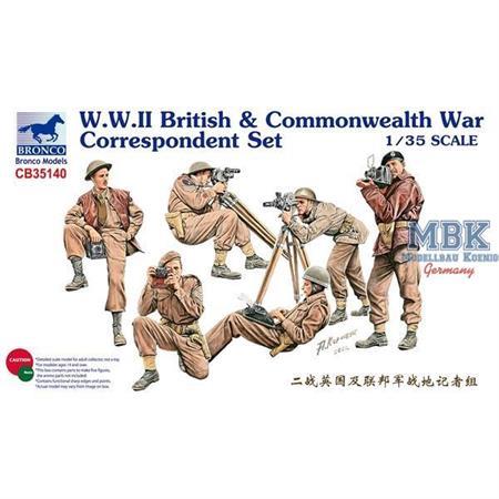 WW2 British & Commonwealth War Correspondent Set