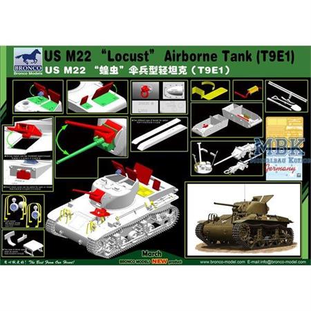 US M22 “Locust” Airborne Tank (T9E1)