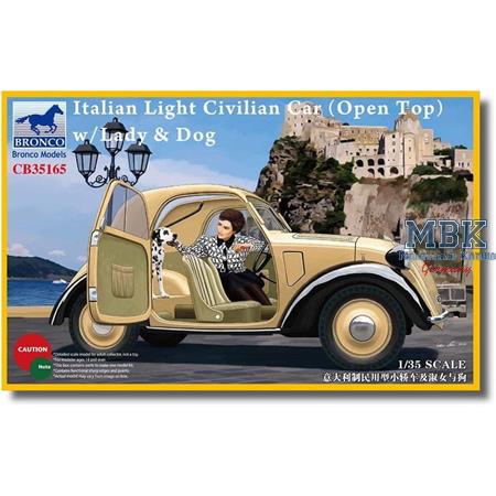 Italian Light Civilian Car Topolino (Open Top)