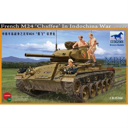 French M24 Chaffee In Indochina War