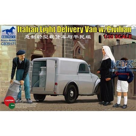 Italian Light Delivery Van w/ Civilians
