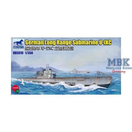 German Long Range Submarine Type IXC