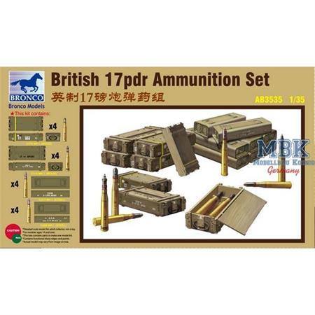 british 17pdr Ammunition Set
