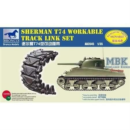 Sherman T74 Einzelgliederkette