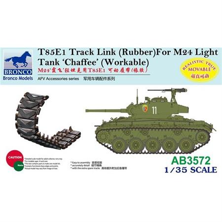 T85E1 (Rubber Type) M24 Chaffee  Workable Tracks