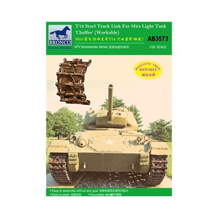 T-72 (Steel)  M24 Chaffee  Workable Tracks