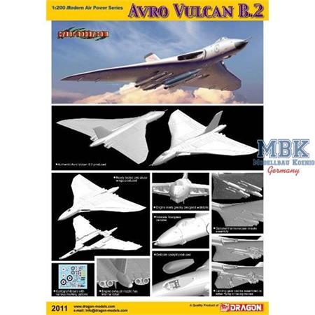 Avro Vulcan B.2 - Cyber Hobby 1:200