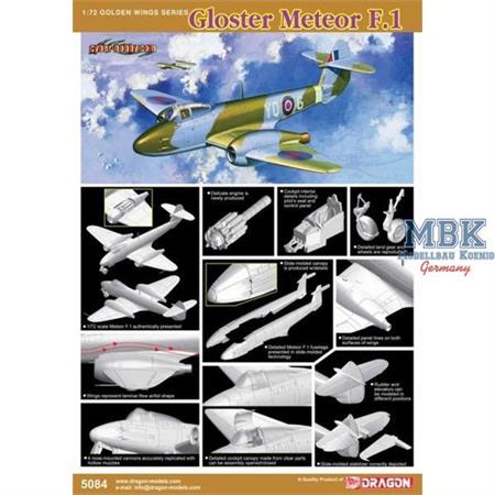 Gloster Meteor F.1 ~ Cyber Hobby