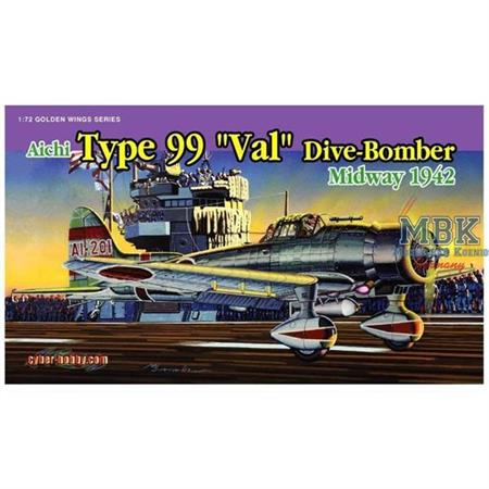 Aichi Type 99 "Val" Midway 1942 ~ Cyber Hobby
