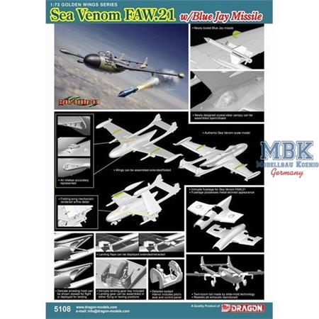 Sea Venom FAW.21 w/ Blue Jay Missile