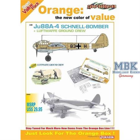 Ju88A-4 + Ground Crew