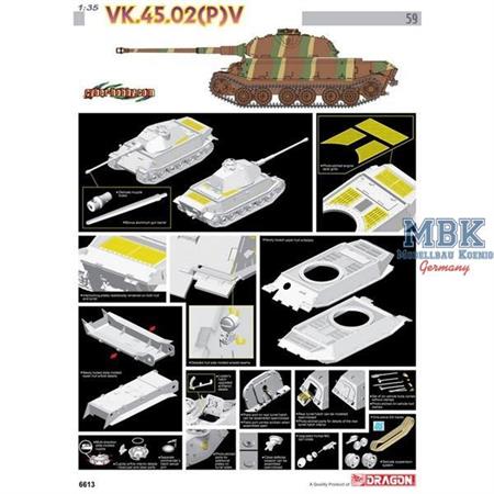 VK45.02(P)V (Turm vorn) ~ Cyber Hobby exclusive