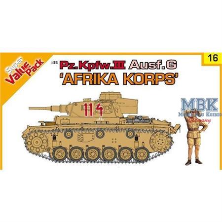 Panzer III Ausf.G Afrika Korps  (Cyber Hobby Orang