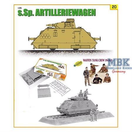 s.Sp.Artilleriewagen w/Waffen Tank Crew (Cyber Hob