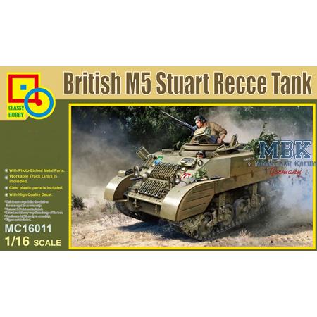 British M5 Stuart Recce tank