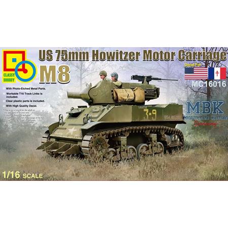 US 75mm M8 Howitzer Motor Carriage