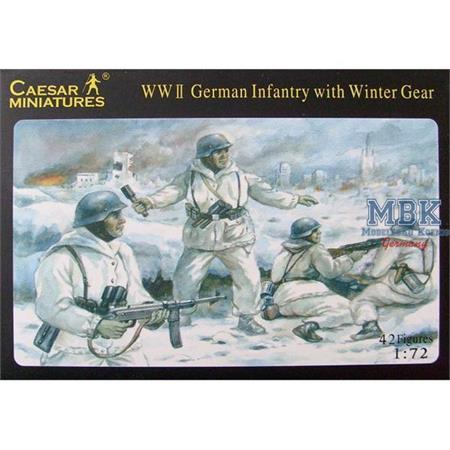 German Infantry with Winter Gear