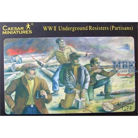 WW2 Underground Resisters/Partisans