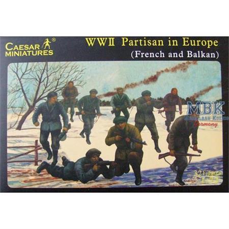 WW2 Partisans in Europe