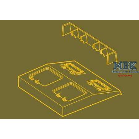 StuG. III Ausf G. New rear superstucture armour
