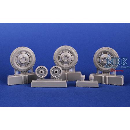 Ford V3000S / SSM Maultier Wheels - for ICM kits