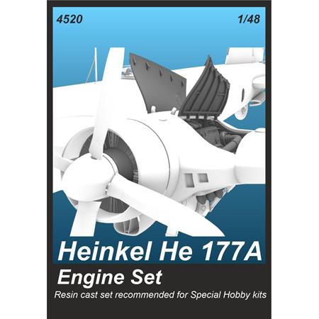 Heinkel He 177A Engine set 1:48 (for SH)