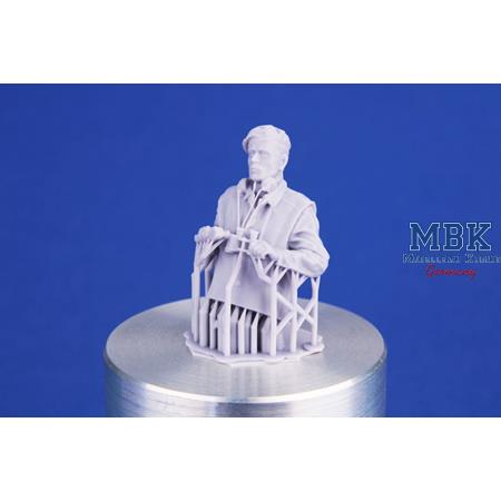 WWII British CW Tank Commander / Half Figure