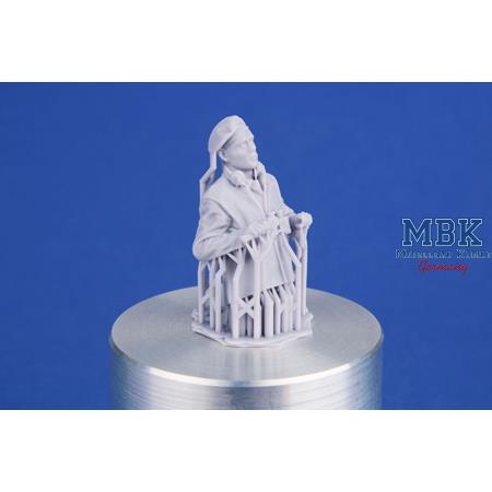 WWII British CW Tank Commander / Half Figure