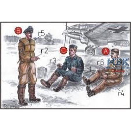 German Bomber Pilots WW II