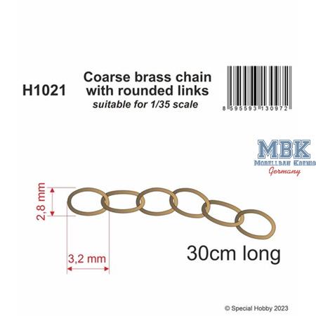 Coarse Brass Chain / Grobe Messingkette 1:35