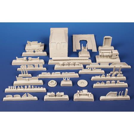 15cm TBTSK c/36 WWII German Destroyer Gun (1:72)