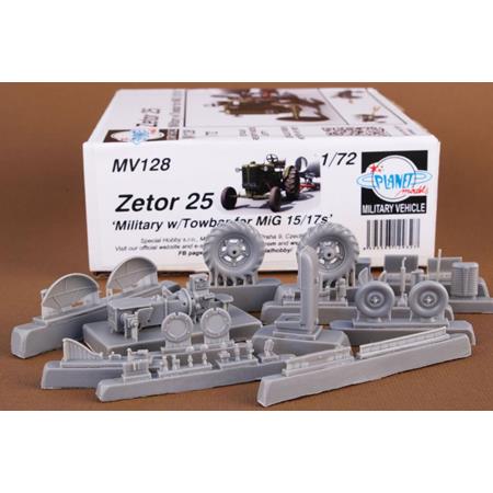 Zetor 25 Military w / Towbar for MiG 15 / 17 S