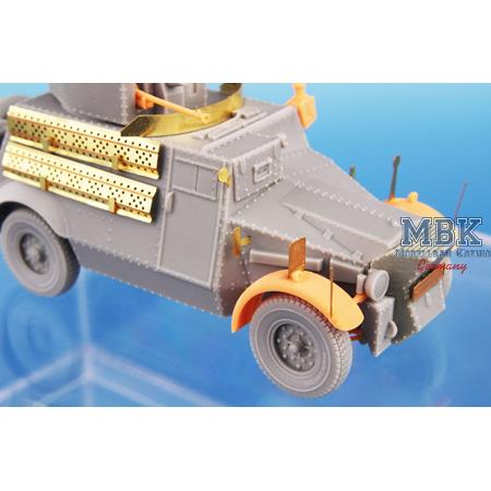 Morris CS9 British Light Armored Car North Africa