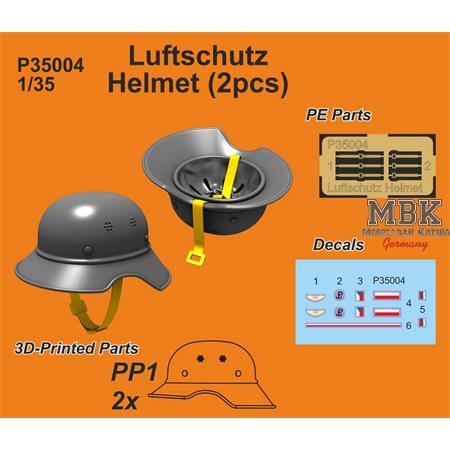 Luftschutz Helme / Helmet  1/35