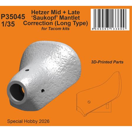 Hetzer Mid + Late "Saukopf" Correction (long)