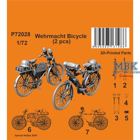 Wehrmacht Bicycle (2 pcs) 1:72