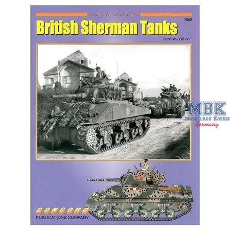 British Sherman Tanks