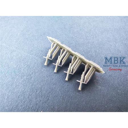 MG08 Muzzle boosters, w/ Flash Disk