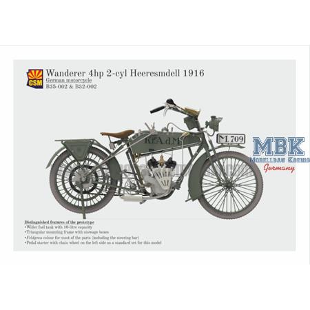 Wanderer 4PS 1916 Motorcycle