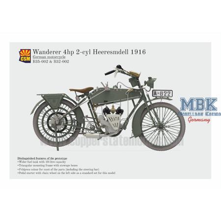 Wanderer 4PS 1916 Motorcycle