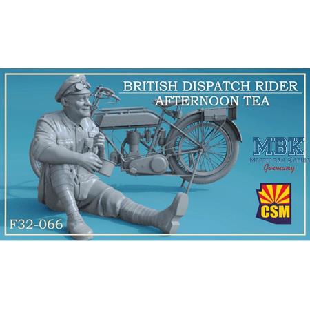 British Dispatch Rider afternoon tea