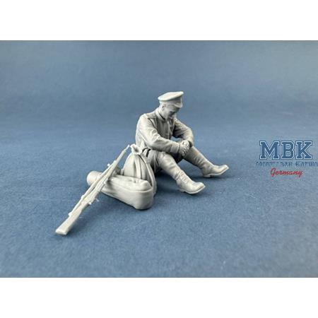 Imperial Russian Army Soldier tired